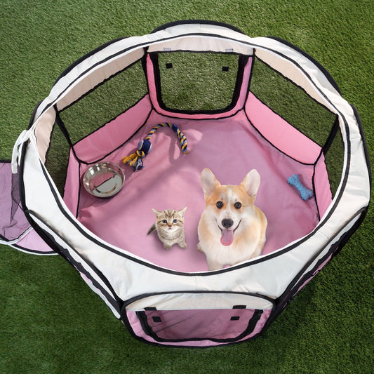 Wire Grid Small Pet Playpen