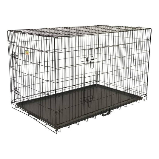 Eiiel Large Cat Cage Indoor Cat Playpen Metal Wire Kennels Crate Ideal for 1-4 Cats