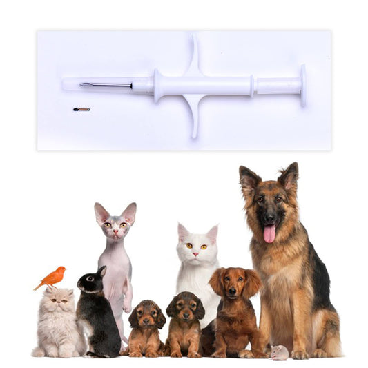 Rexid 1.25mm7mm Pet Microchip Implant Kit Together with Smart Id Tag for Connecting Pet Owner Immediately by Anybody Anywhere with Mobile Phone